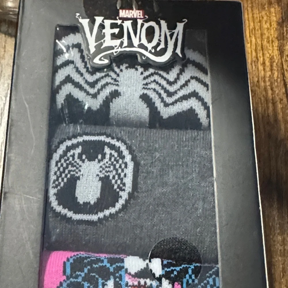Marvel Venom  3 pack boxed socks